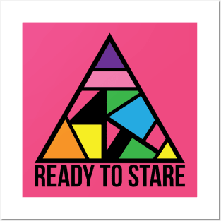 Ready to Stare - Color Logo Posters and Art